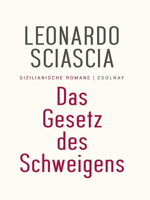 cover image of Das Gesetz des Schweigens